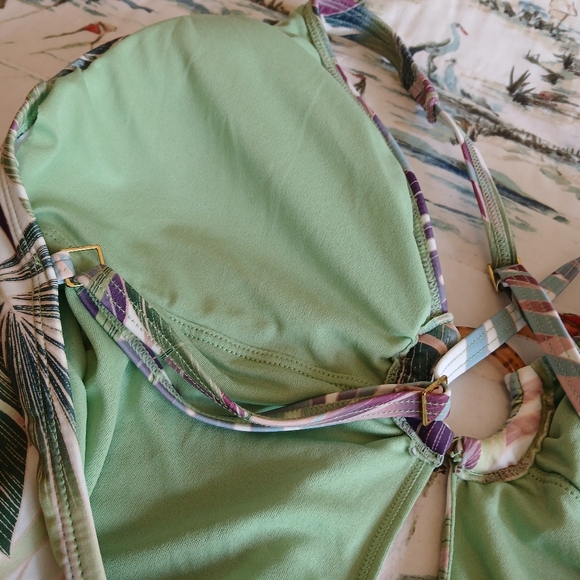 BleuRod Floral Breeze Ring Me Up  X-Back sz 12 - Picture 14 of 16